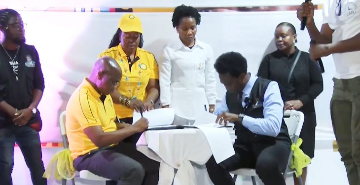 A pre-announced split